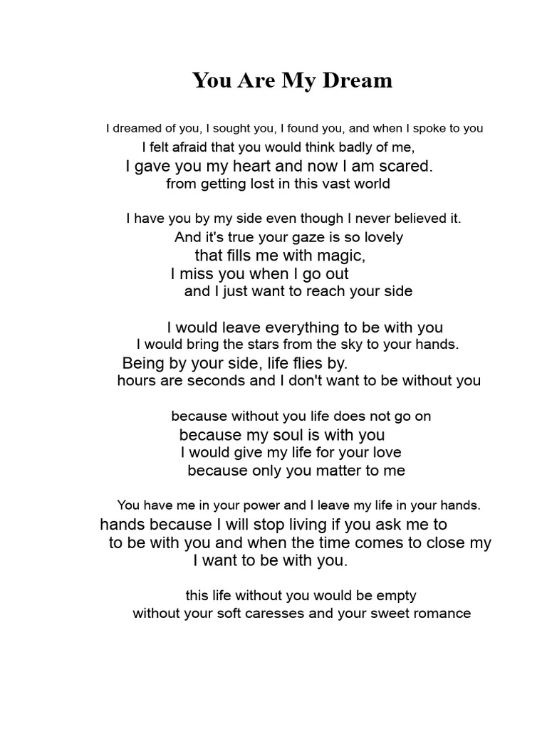 Poem of Love and Devotion | PDF