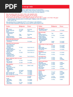 Cold Food Storage Guidelines Chart | PDF | Food Storage | Refrigerator
