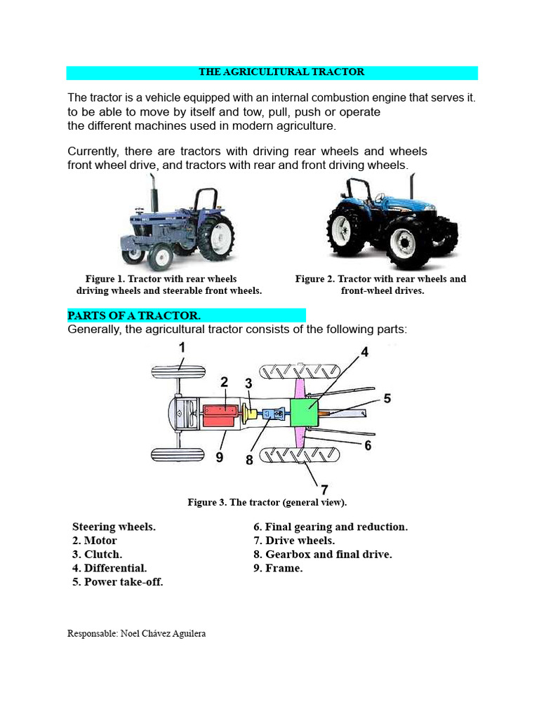 The Agricultural Tractor-2018 | PDF | Tractor | Horsepower
