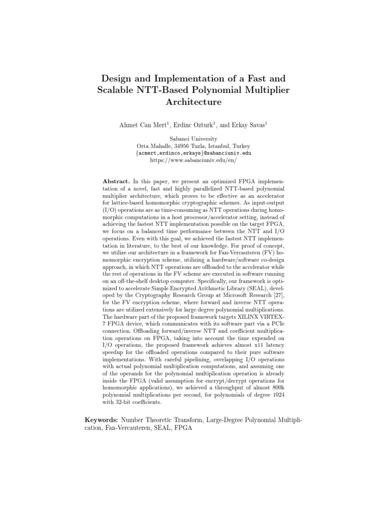109 | PDF | Parallel Computing | Field Programmable Gate Array