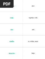 Cardiovascular Terminology Breakdown | PDF