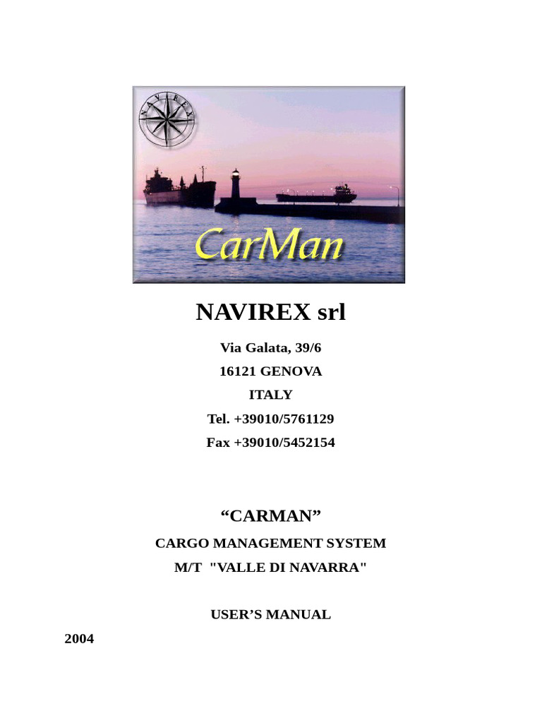 CarMan Manual | PDF | Menu (Computing) | Computer File