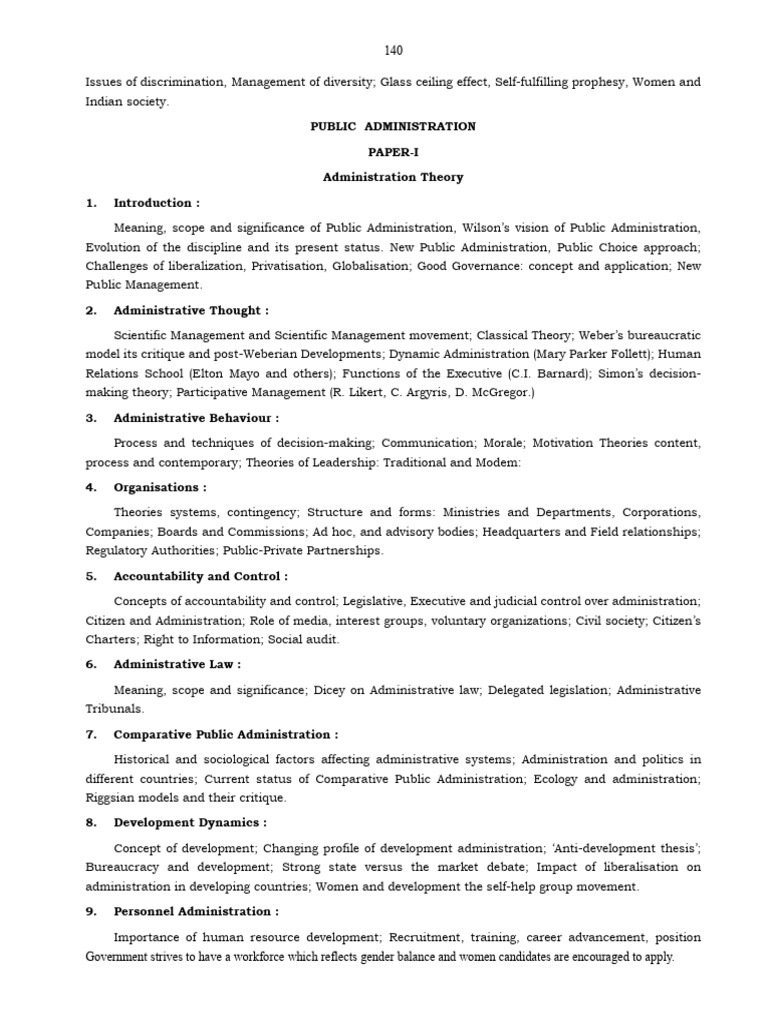 Gender Balance in Public Administration | PDF | Sociology | Governance
