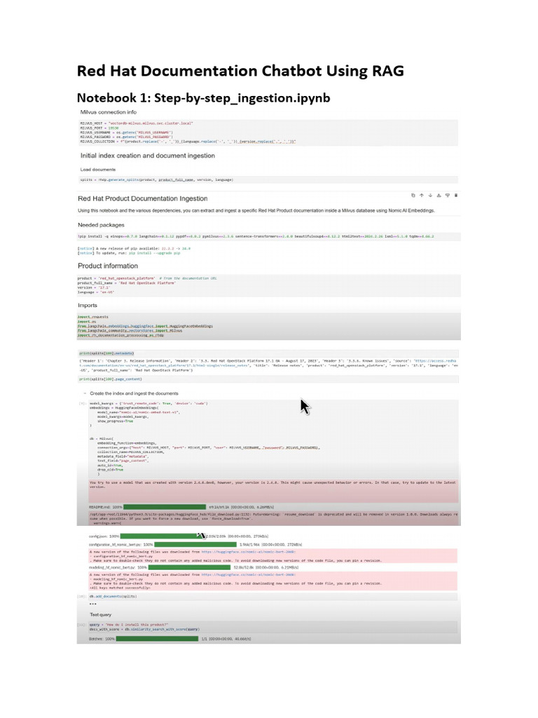 Notebooks RedHat | PDF