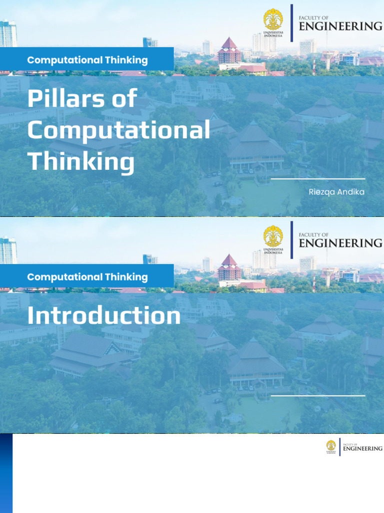 Understanding Computational Thinking Principles | PDF | Algorithms ...