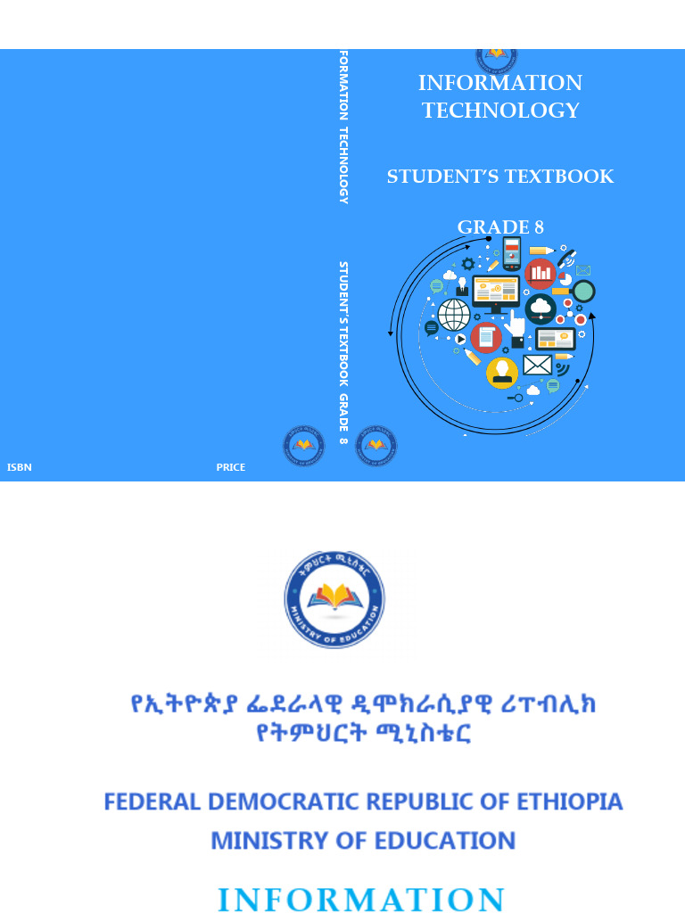 Grade 8 Information Technology New Curriculum Student Textbook ...