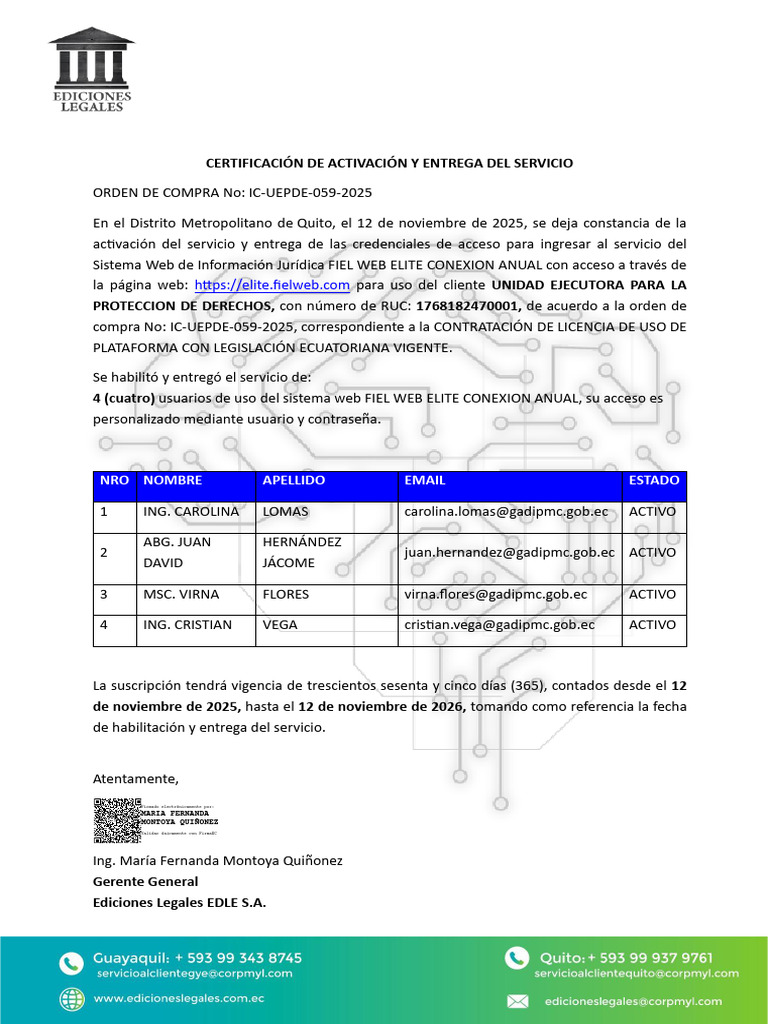 Certifica Do 1 | PDF