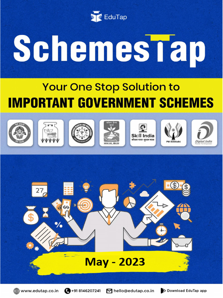 Government Schemes Overview May 2023 | PDF | Economy Of India ...