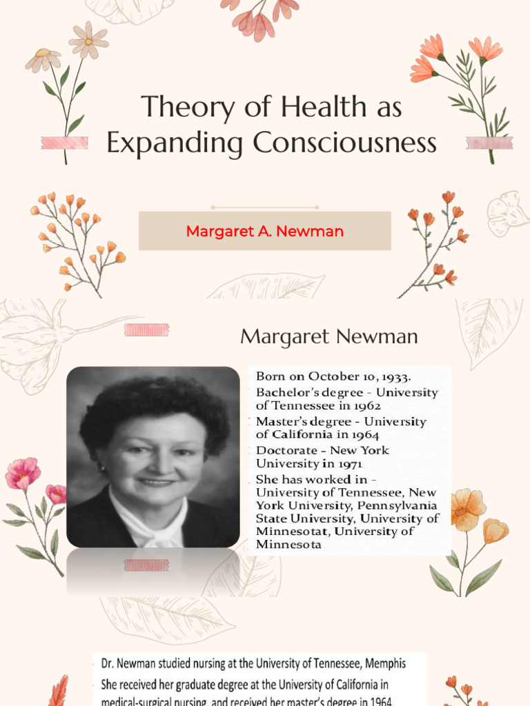 Health as Expanding Consciousness Theory | PDF | Consciousness ...