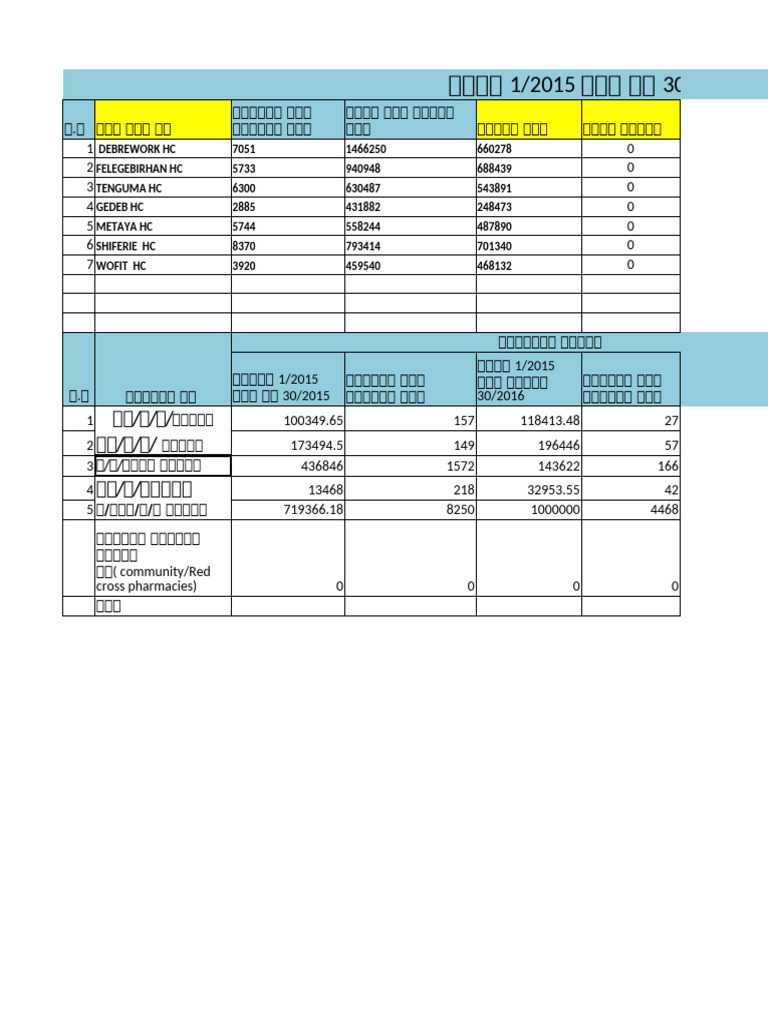 Capitation Rate Revision Data Elements Template-May 31-2024 | PDF