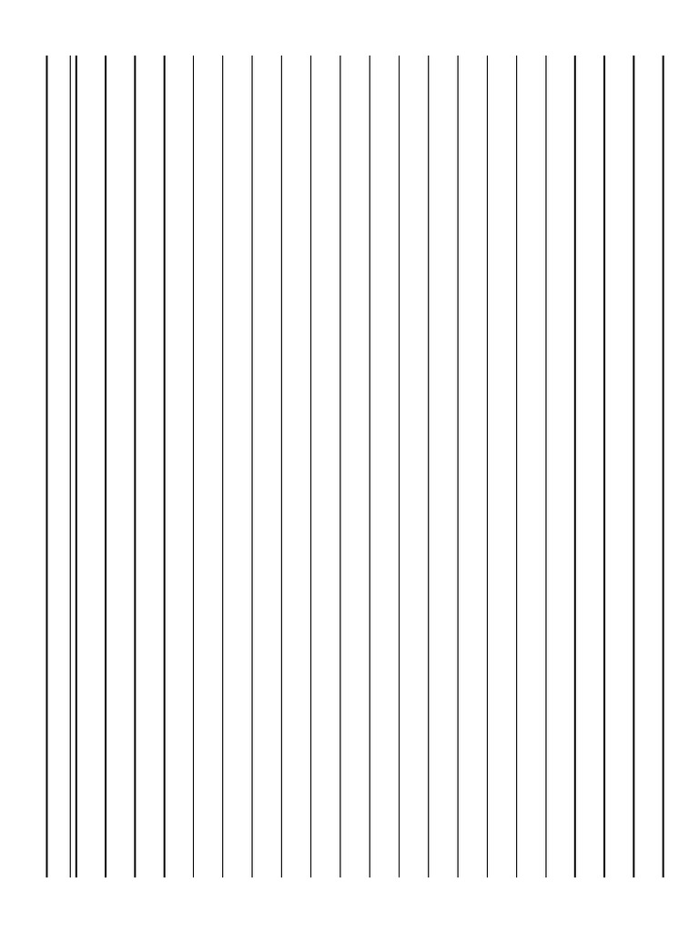 Exam Notebook Vertical Lines | PDF