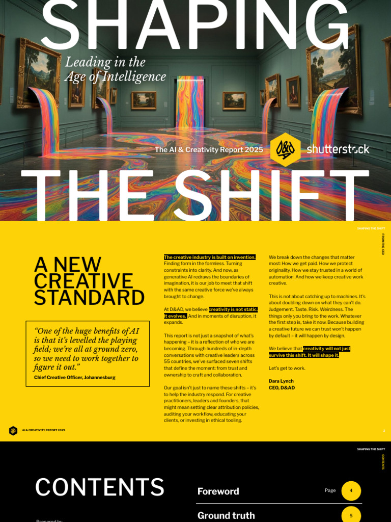 167 - The AI & Creativity Report 2025 | PDF | Artificial Intelligence ...