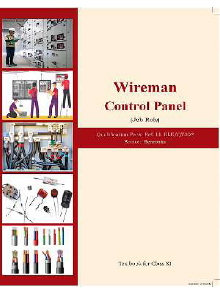 Field Technician Wireman Control Panel English Class 11 | PDF ...