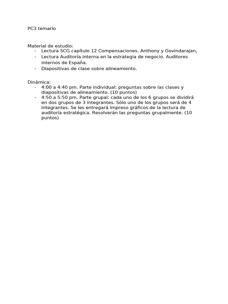 PC3 Temario | PDF