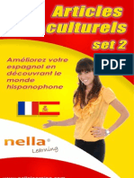 Articles culturels pour apprendre l'espagnol - set 2