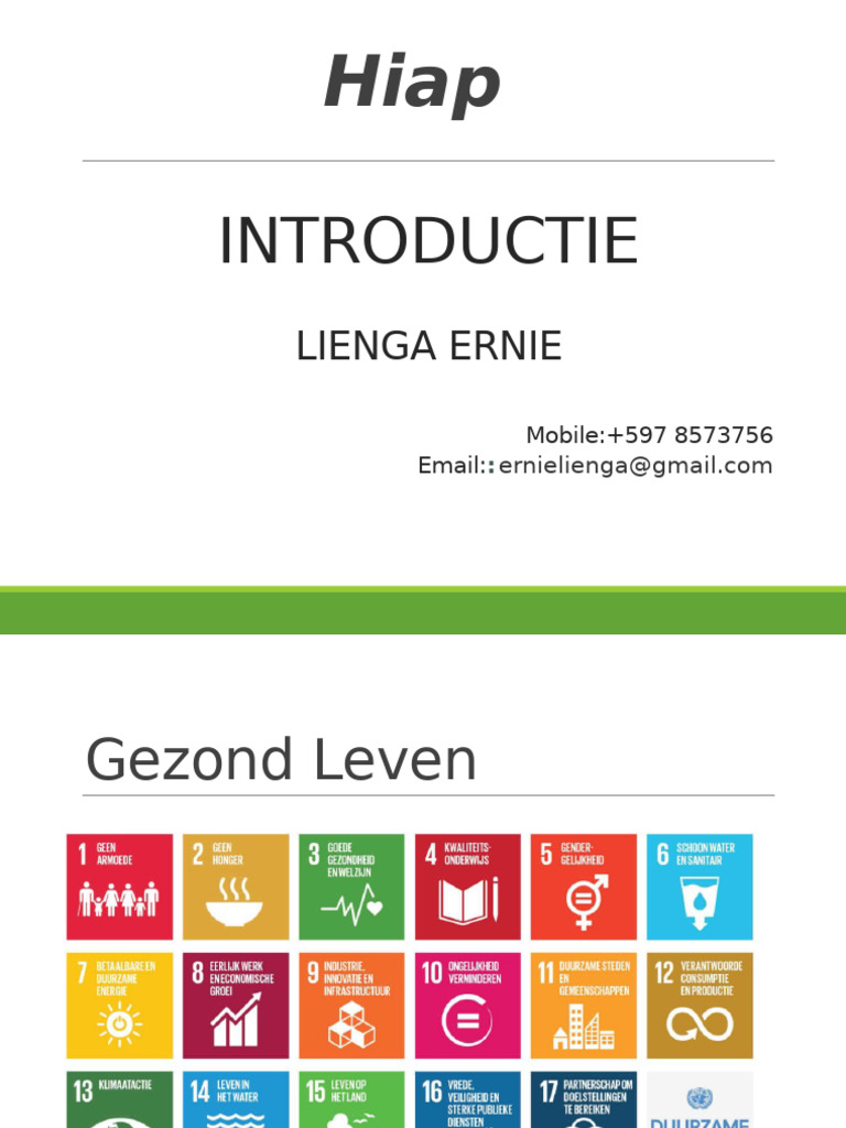 01 HiAP Introductie | PDF