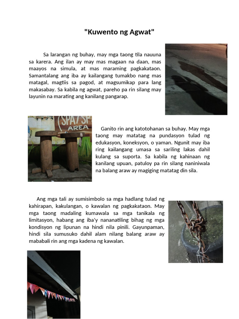 Kuwento NG Agwat | PDF