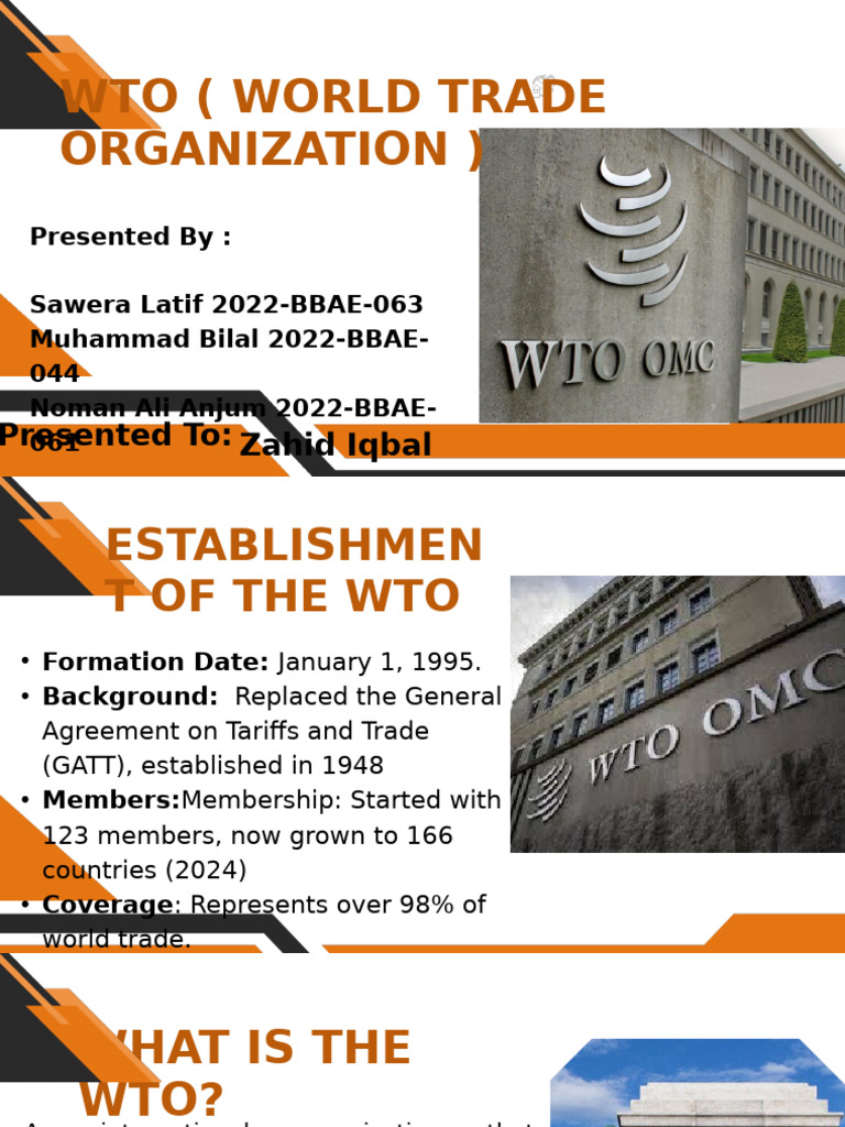 Overview of the World Trade Organization | PDF | World Trade ...