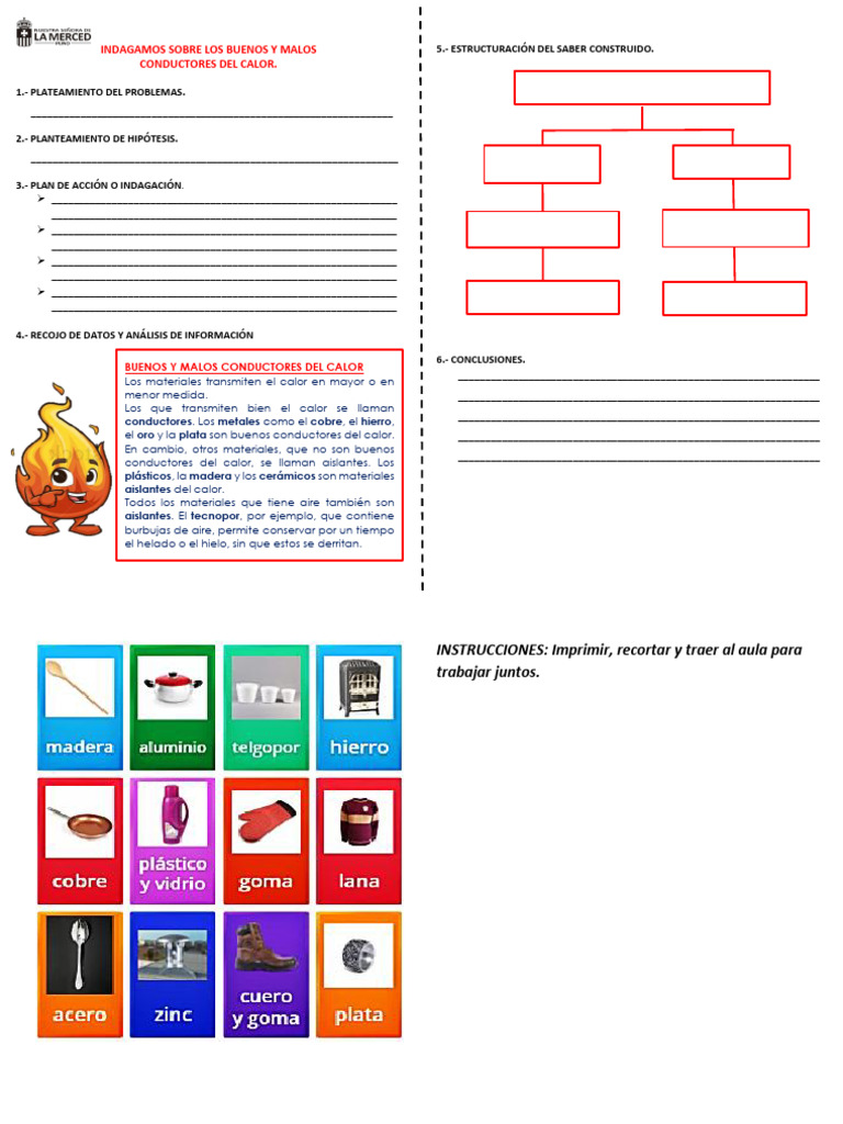 b4 s4 Conductores Del Calor | PDF | Conductor electrico | Aislador ...