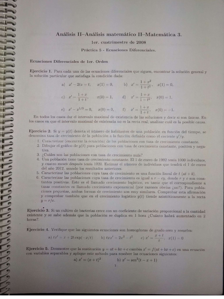 Am II Resuelto Practica 5 | PDF