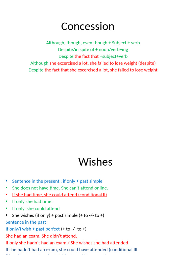 Concession | PDF