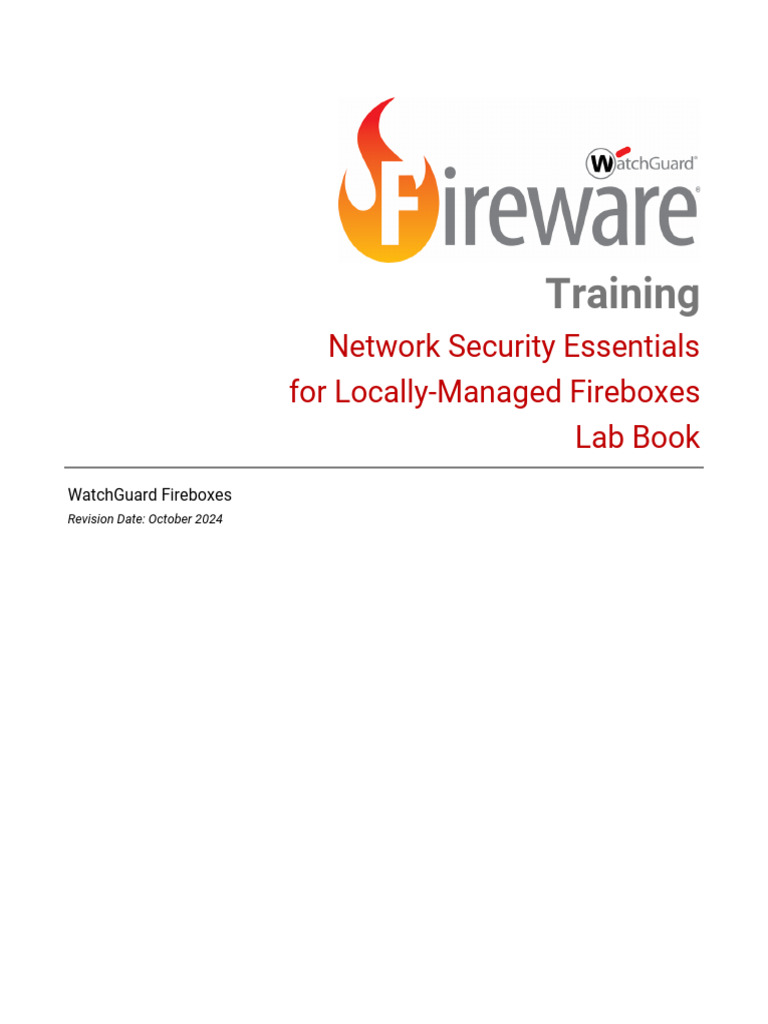 Network Security Essentials Lab Guide | PDF | Proxy Server | Firewall ...