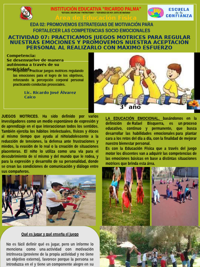 Semana 7-3º | PDF | Las emociones | Ciencia cognitiva