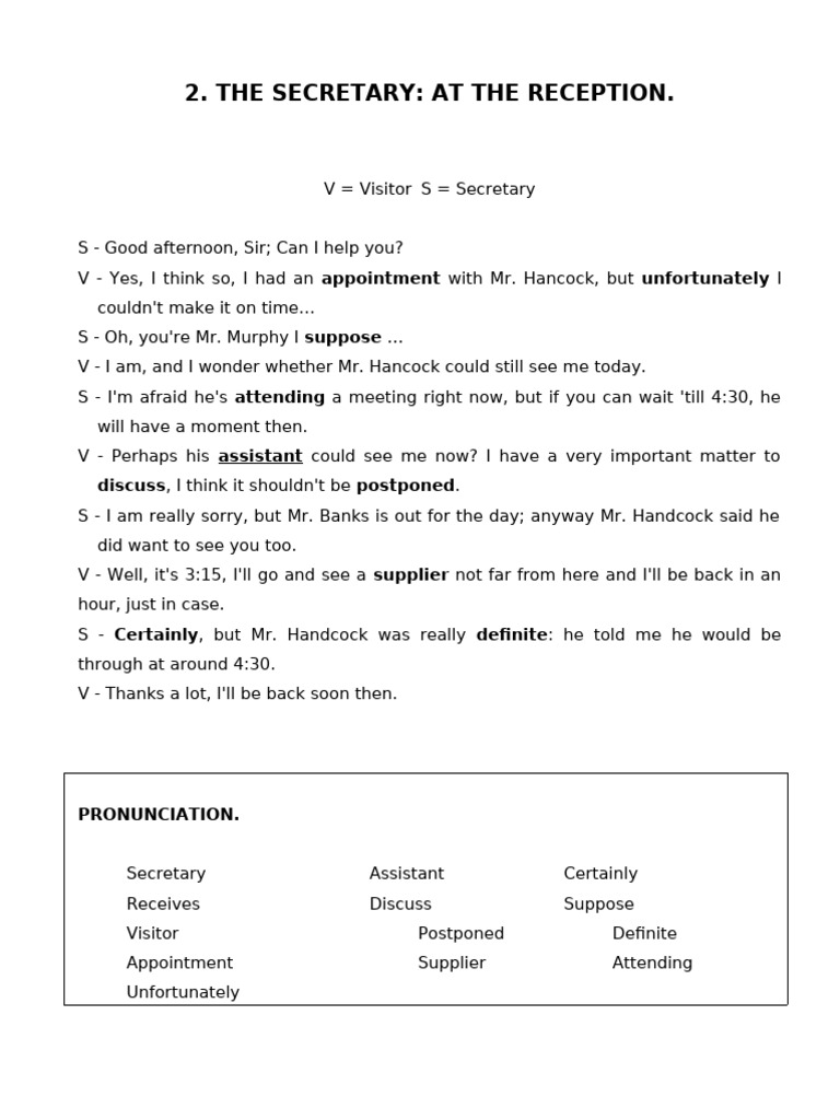 2.Secretary(1) | PDF | Employment | Labor