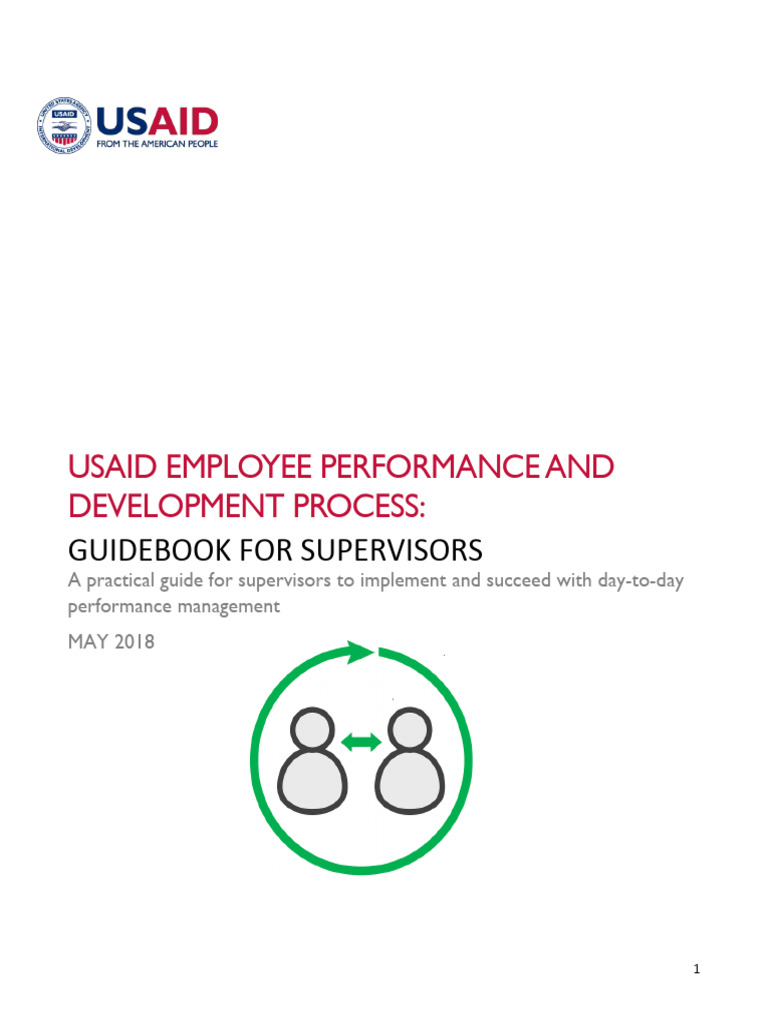Epd Guidebook For Supervisors 5june18 | PDF | Performance Appraisal