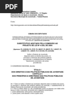 Estatuto Da Juventude - Projeto de Lei