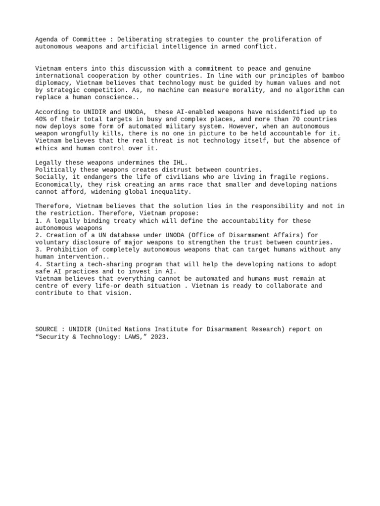 GSL Speech | PDF