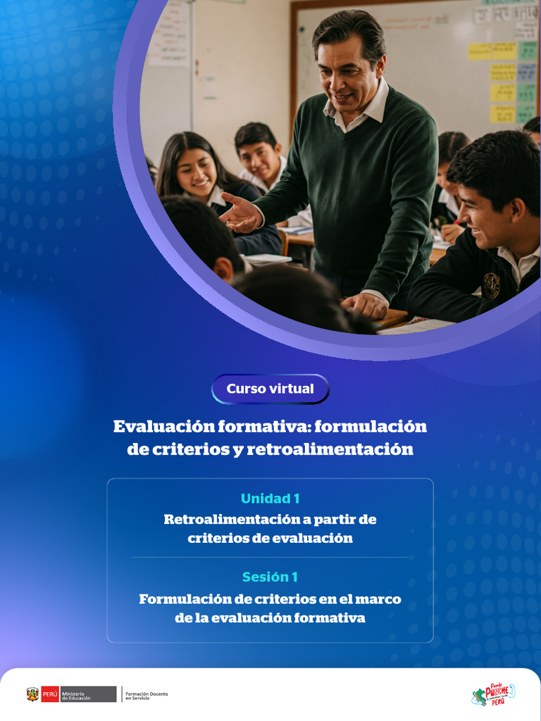 Criterios de Evaluación Formativa en Docencia | PDF | Evaluación ...