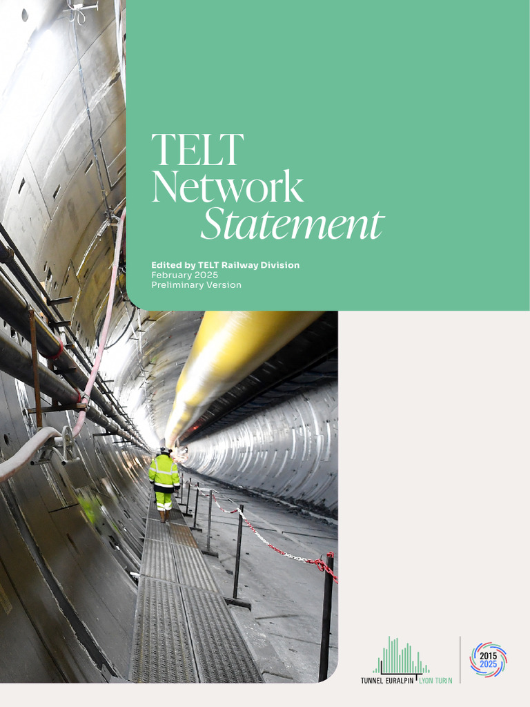 TELT Network Statement Overview 2025 | PDF | Rail Transport ...