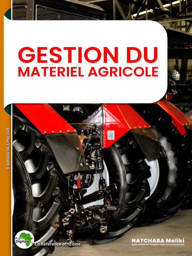 Gestion efficace du matériel agricole | PDF | Machinisme agricole ...