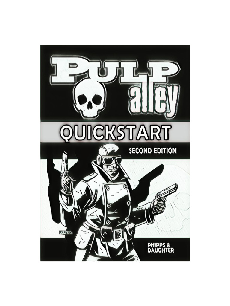 Pulp Alley Quickstart Rules Guide | PDF | Dice | Gaming