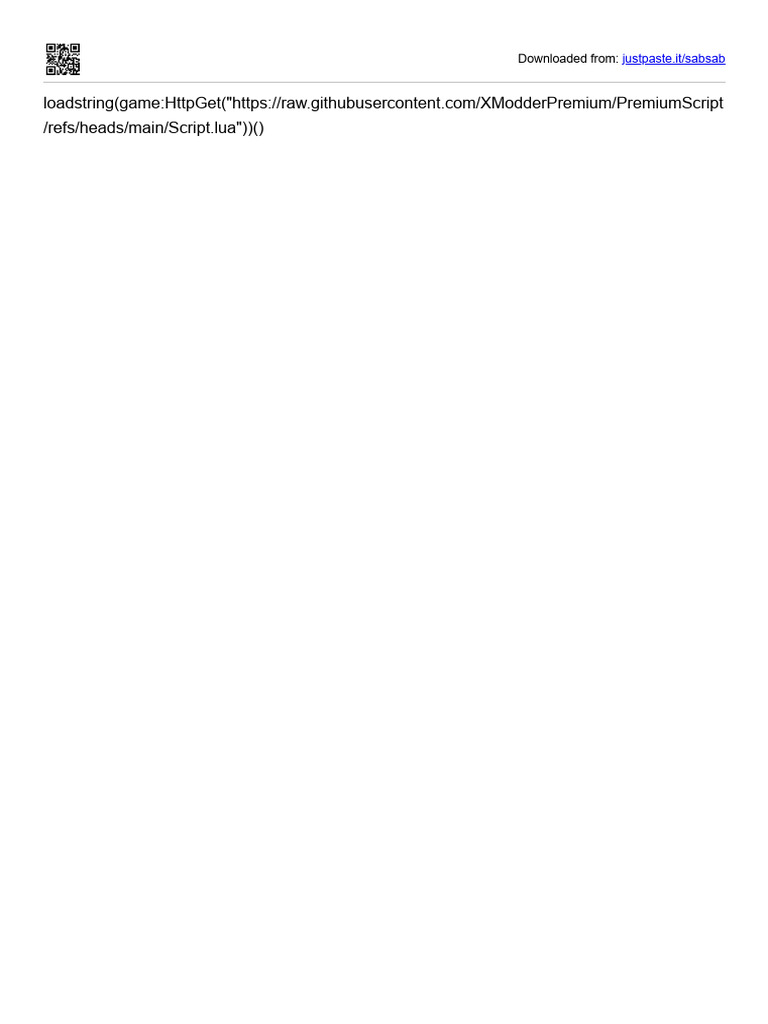 Roblox Script Loader Code Example | PDF