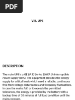 UPS Panel Operation and Bypass Guide | PDF | Power Inverter | Rectifier