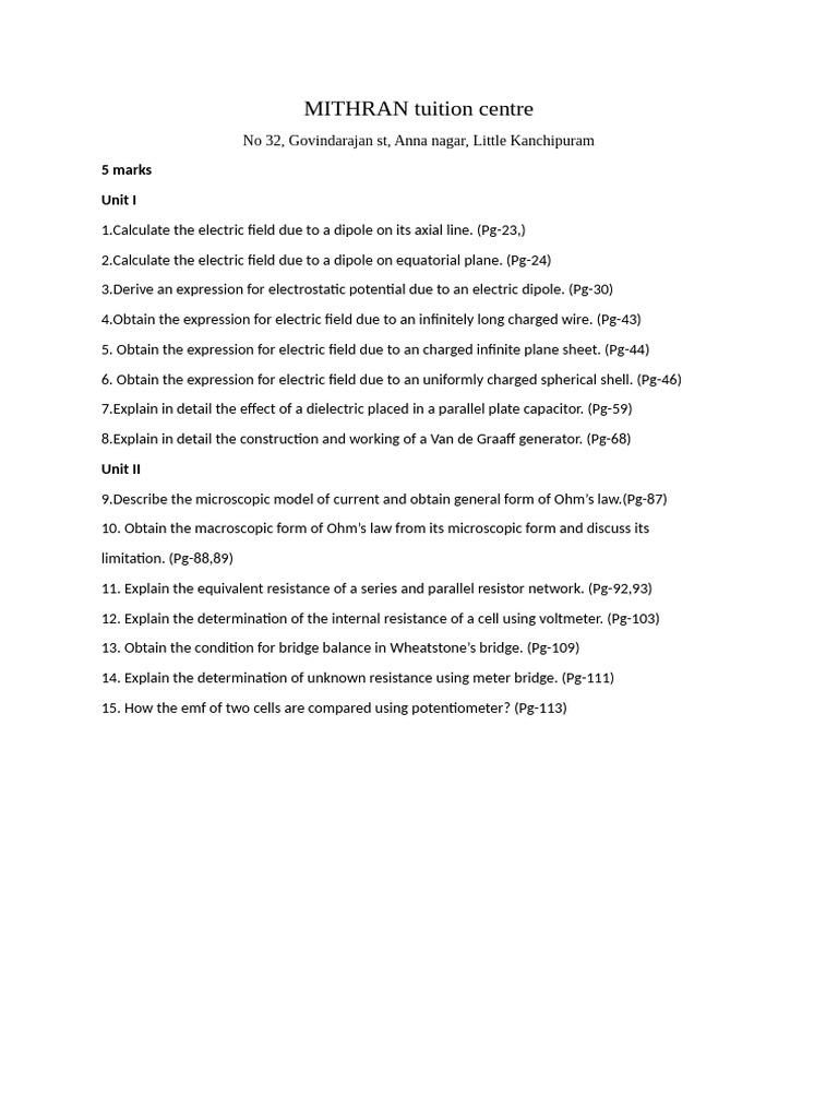 5 Marks | PDF