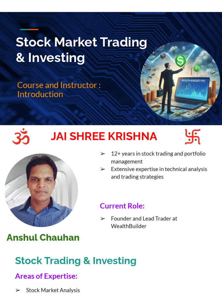 Course+and+Instructor+ +introduction | PDF