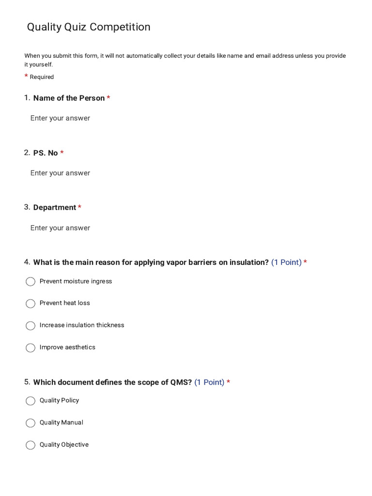 Quality Quiz Competition | PDF | Stainless Steel | Corrosion