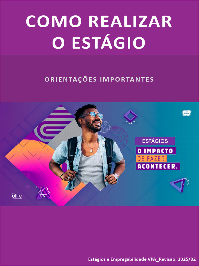 Como Iniciar o Estagio | PDF | Estágio | Procura de Emprego