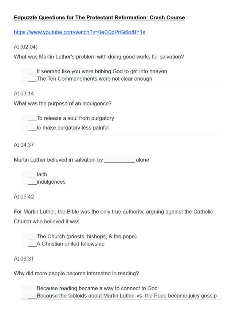 Edpuzzle Questions - R | PDF