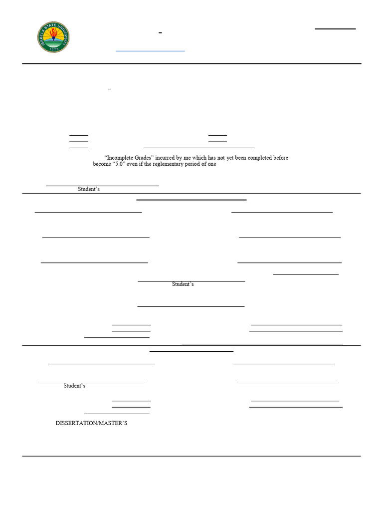 Isui REG-FORM-07 - Student Clearance | PDF | Thesis | Vocational Education