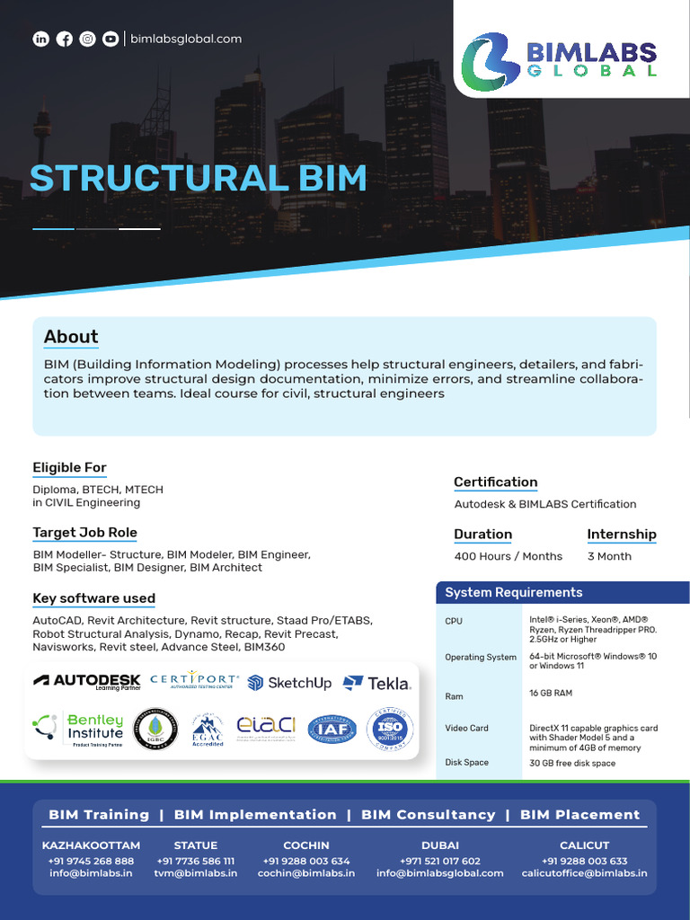 BIM Training and Certification Requirements | PDF | Building ...