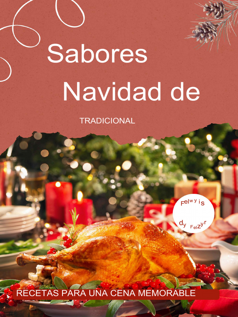 Recetas Tradicionales para Cena Navideña | PDF | Postres | Panes