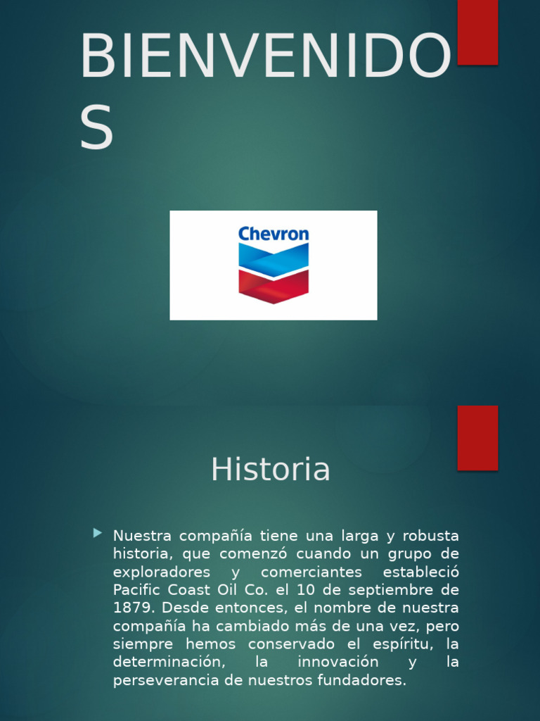 Historia y evolución de Chevron | PDF | Salario | Petróleo