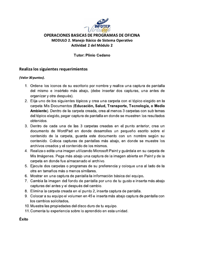 Actividad 2 Modulo 2 (Maria Elizabeth) | PDF