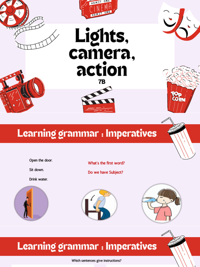 Lights, Camera, Action | PDF