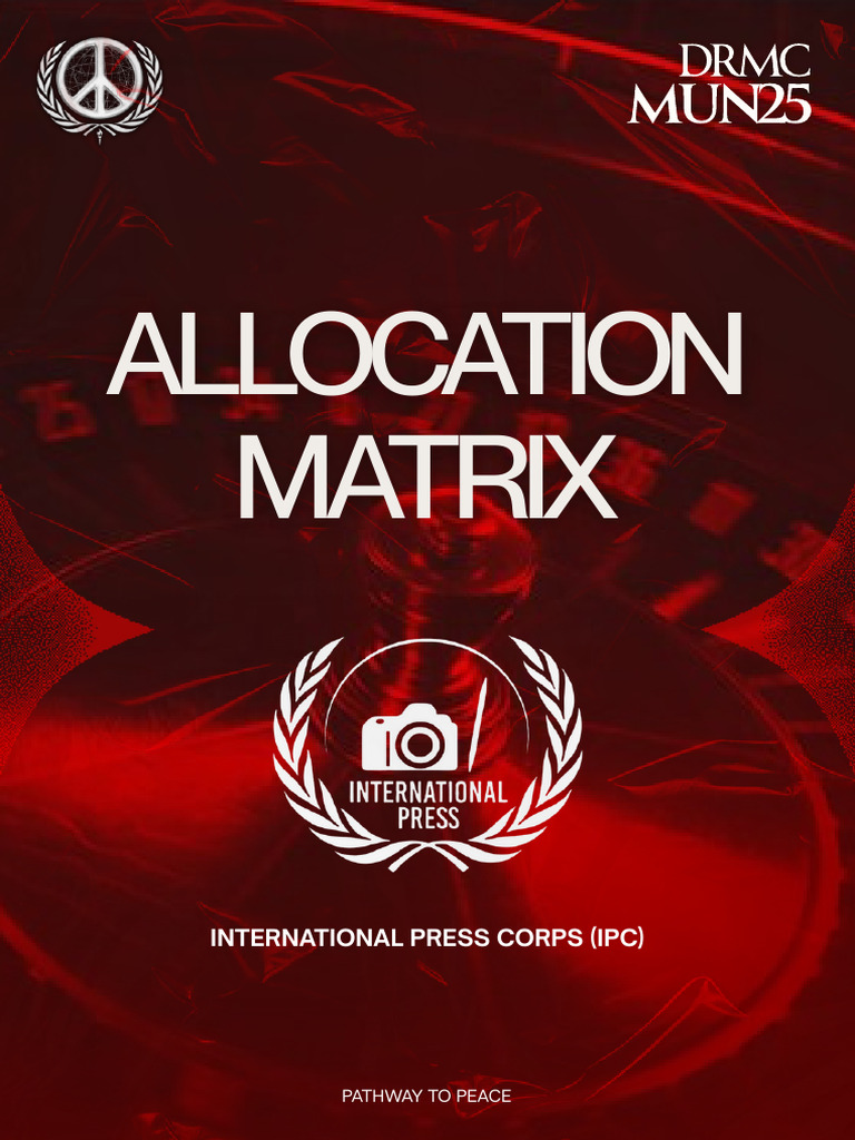 IPC Allocation Matrix | PDF | News Media | Journalism
