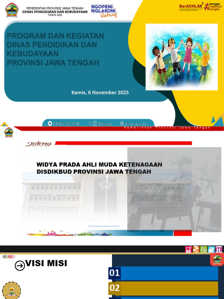 Program Pembangunan Pendidikan Jateng 2025 | PDF